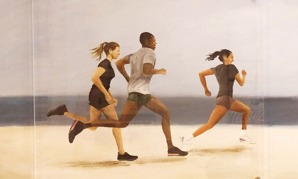 Mehrere Jogger