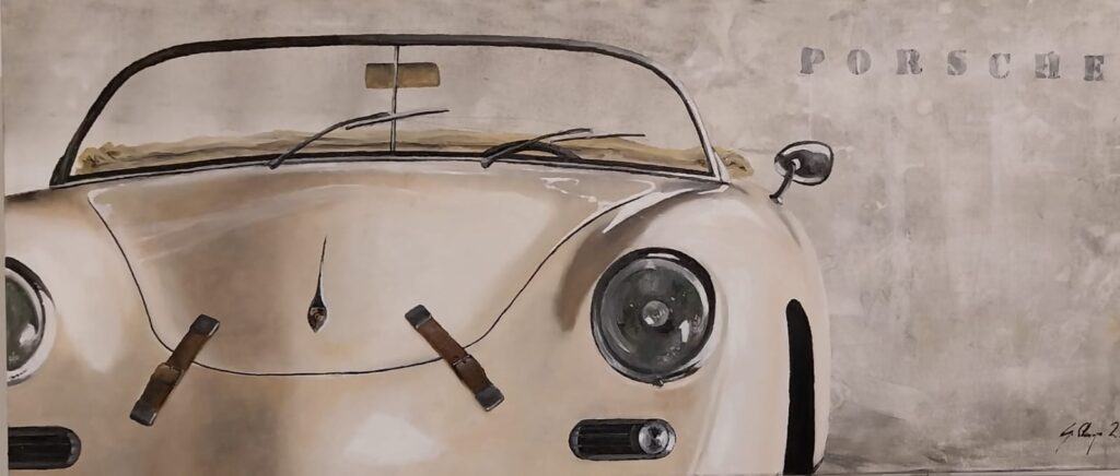 Porsche beige